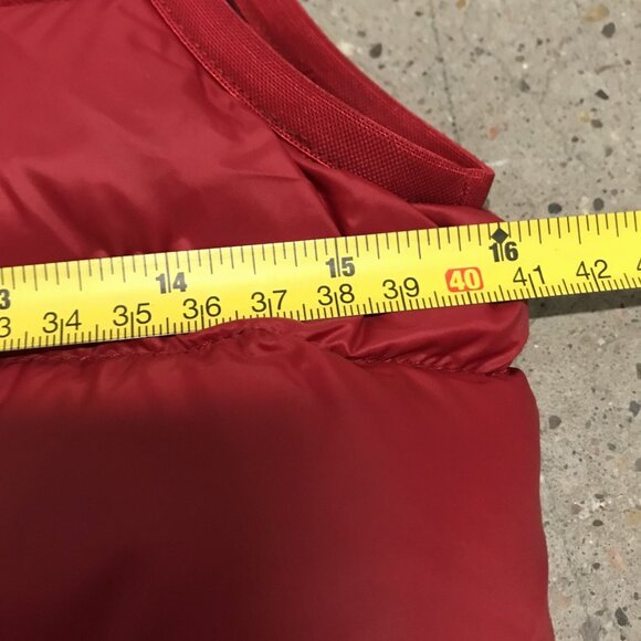 Eddie Bauer Womens Red Puffer Down Vest Size XS - Picture 8 of 9